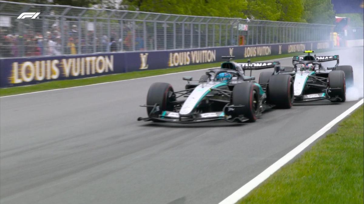 F1 | Furia Mercedes, duello totale tra Russell e Kimi
