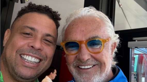F1 | Ronaldo “Il Fenomeno” a Imola: “Tifo Ferrari. Inter? Spero vinca la Champions”