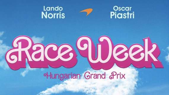 F1 | McLaren is on fire: locandina per l'Ungheria stile Barbie