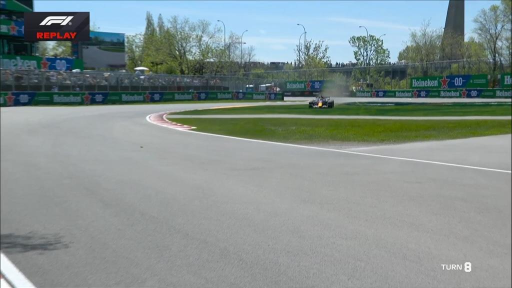 F1 | Verstappen a Montréal: problemi allo sterzo e taglio sull’erba nelle FP1