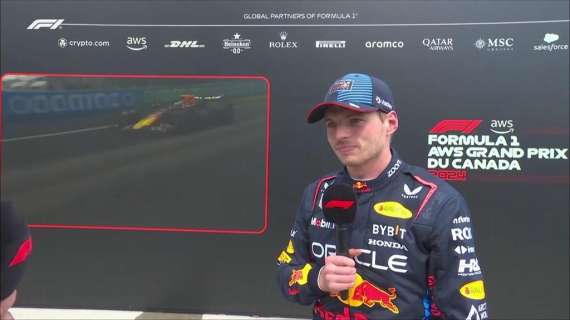 F1 | Canada, Verstappen 1°: "Divertito tantissimo, siamo rimasti calmi e..."