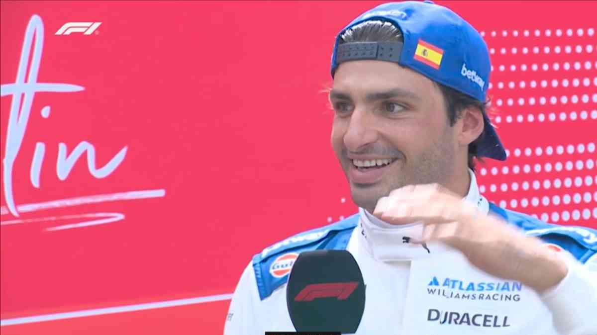 F1 News - Williams, Sainz 3°: "Ferrari dietro tenute sotto controllo. Le cose vanno..."