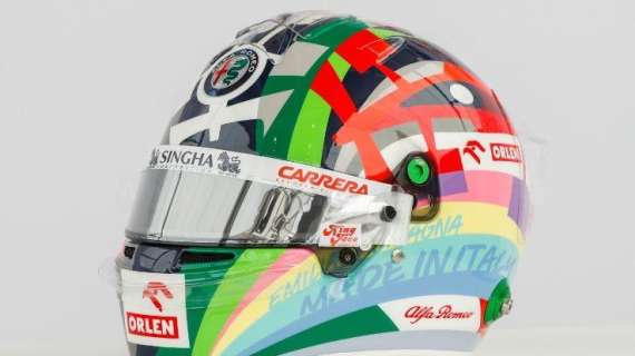 Formula 1 | Alfa Romeo, Giovinazzi con un casco speciale per Imola