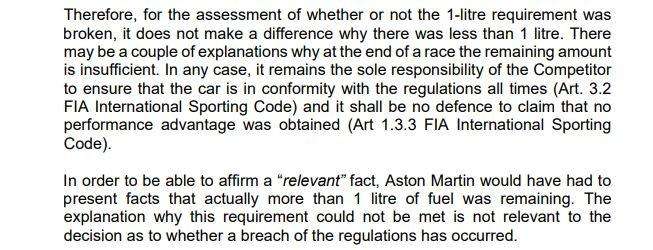 Formula 1 | Ufficiale, il ricorso dell'Aston Martin è inammissibile: Hamilton 2°, Sainz 3°