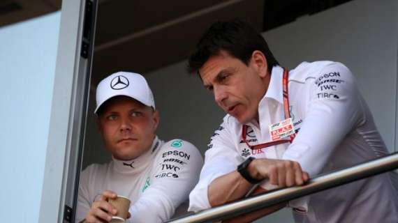 F1 Mercedes, Wolff: "Non faremo nulla che possa compromettere Bottas"
