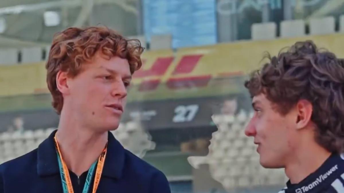 Sinner a bordo di una Mercedes con Antonelli: a breve i test GT