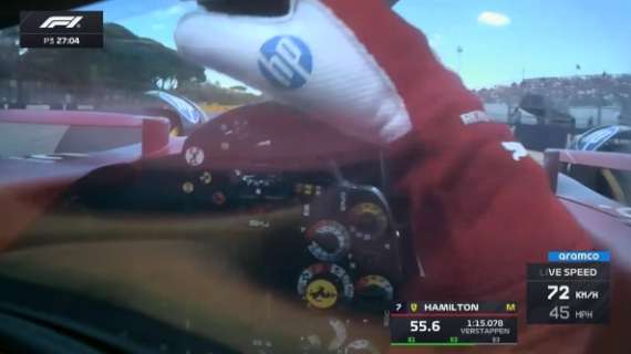 F1 | FP3, Ferrari: gesto di stizza per Hamilton. Nuovi problemi sulla SF-25?