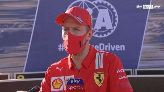 F1 / Ferrari, Vettel sbuffa: "SF1000 migliorata? Non lo so. Leclerc se spinge è ok, io se lo faccio..."