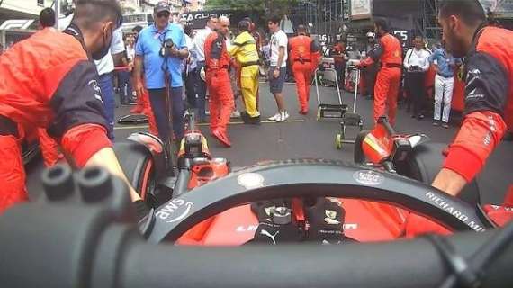 Diretta Formula 1 | Monaco, la pioggia aumenta. Leclerc cammina e valuta le gomme