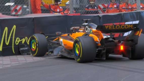 F1 | FP2 Monaco, due bandiere rosse: prima Hadjar, poi Piastri con la McLaren