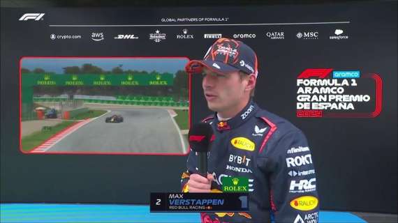 F1 | Qualifiche Spagna, Verstappen 2°: "Messo tutto insieme. Ho preso anche la scia"