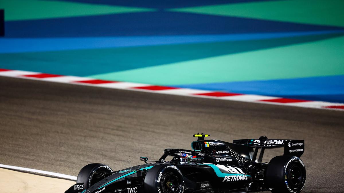 Recap day-2 test Bahrain: Antonelli 1°, problemi per Hamilton in mattinata