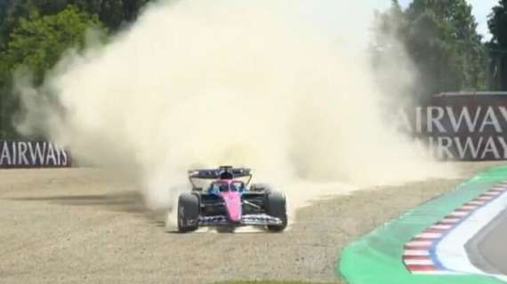 F1 | Gp Imola, testa a testa Leclerc-Gasly: l'Alpine in ghiaia. Indagine?