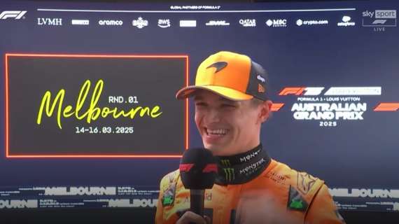 F1 | Qualifica Australia, Norris 1°: "Battaglia con Oscar. Gara bagnata? Verstappen è forte lì"