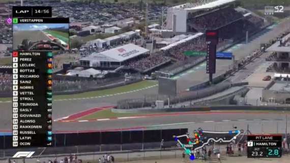 Diretta F1 Austin | Verstappen si ferma e "gestisce" Perez: la Red Bull pressa Lewis