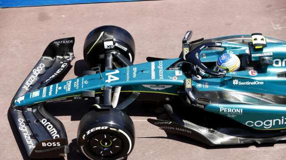 F1 | Monaco, l'Aston Martin è vicina alla vetta. Alonso: "Notevole, domani..."