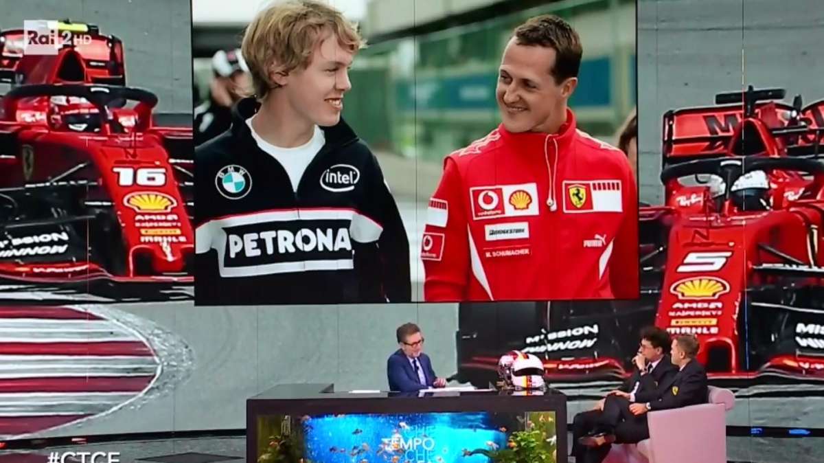 F1 / Ferrari, Vettel: "Il mio idolo Schumacher. La passione rossa viene da lui"