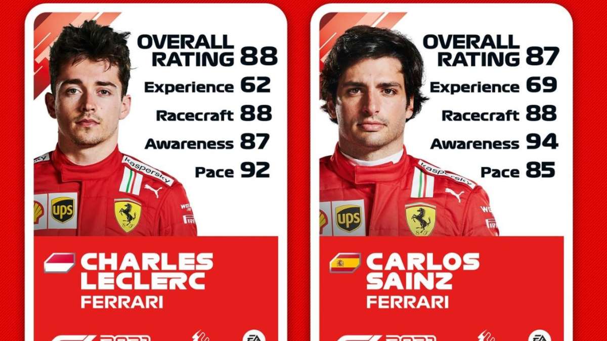 Formula 1 | Ferrari, Sainz contro la Codemasters e i valori su F1 2021