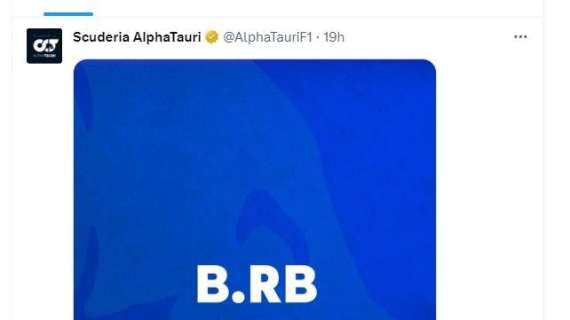 UFFICIALE F1 | AlphaTauri Diventa Visa Cash App RB Formula One Team