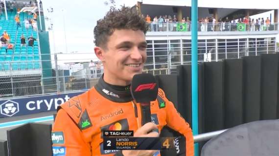 F1 | McLaren, Norris 2°: "Il solito Verstappen. O rischi il contatto, oppure..."