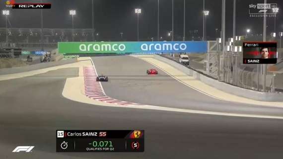 Formula 1 / Q1, la Ferrari SF21 di Sainz si pianta. Team radio preoccupato dello spagnolo