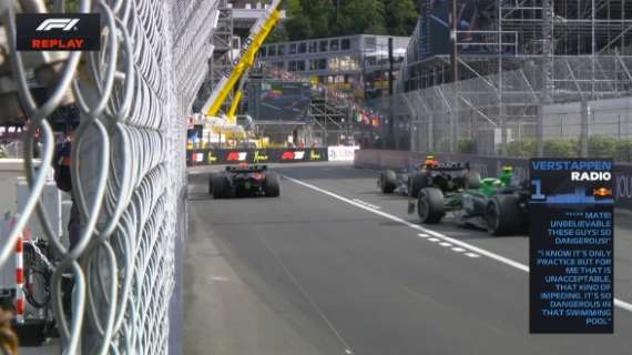 F1 | FP2 Monaco, Verstappen sbotta: "Traffico pericoloso, così no!". La Schiff è d'accordo...