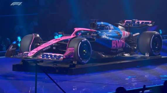 F1 | UFFICIALE, ecco l'Alpine: il rosa domina, simile al 2024