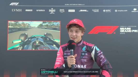F1 | Mercedes, Antonelli fa la storia: "Pole, giro potente! Sono felice e..."