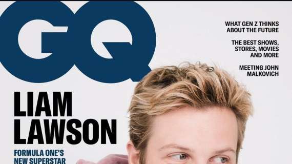 F1 | Liam Lawson, la nuova superstar sulla copertina di GQ Magazine