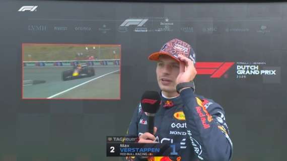 F1 | Red Bull, Verstappen 2° e soddisfatto a Zandvoort: “Ci ho provato. In partenza..."