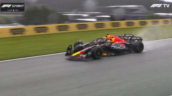DIRETTA LIVE F1 | Sprint Race, tutto pronto: vince Verstappen con 20'' su Perez, poi Sainz