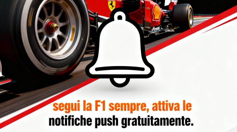 F1 News - Attiva le notifiche push! La Formula 1 gratis sul tuo telefono!