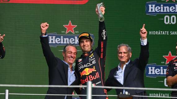 F1 | Red Bull, Perez celebra il 2° posto Mondiale: si sente ai vertici