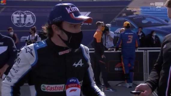 Formula 1 | Portimao, Alonso: "Bello con Alpine lottare con McLaren e Ferrari"