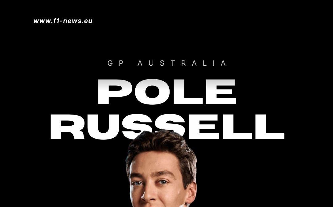 F1 | Russell super a Melbourne: Pole Mercedes! Antonelli 2° e investigato. Ferrari lontana, Verstappen out