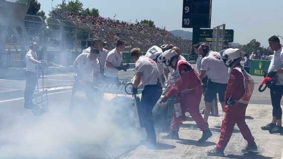 Formula 1 | FP3 Spagna, fuoco sull'Haas di Schumacher