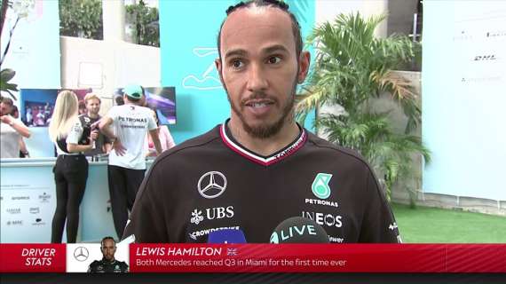F1 | Mercedes, Hamilton 8°: "Migliorati, ma lottiamo con la Haas e le gomme..."