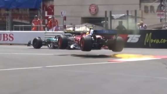 F1 | FP1 Monaco, la Ferrari di Hamilton decolla per evitare Antonelli