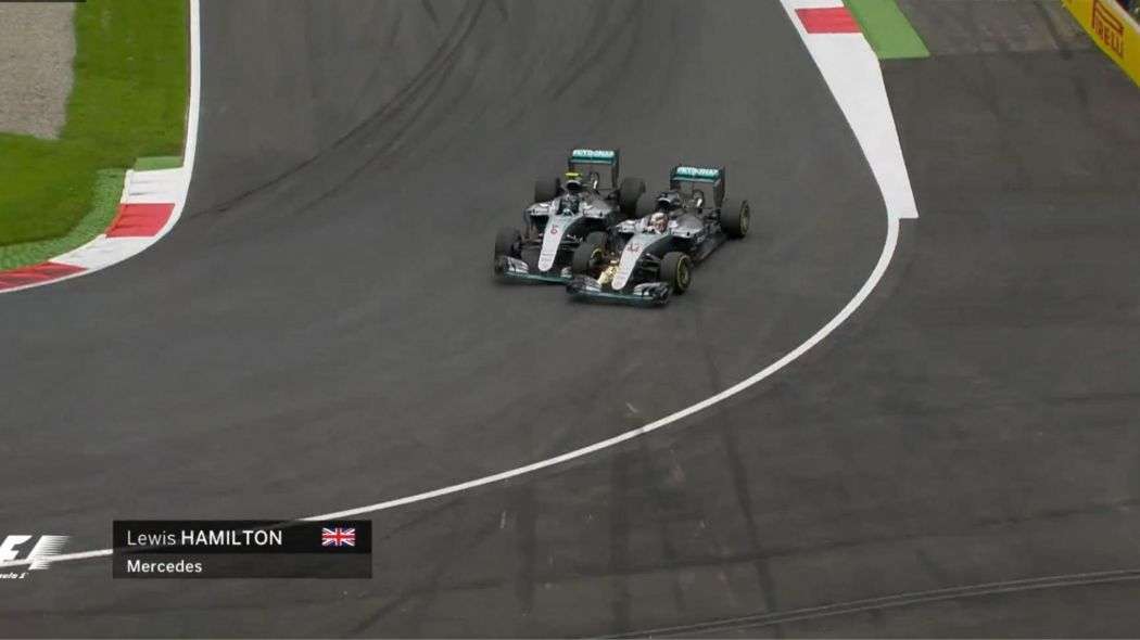 Precedente Austria:Hamilton-Rosberg 2016 fotocopia. Tedesco penalizzato