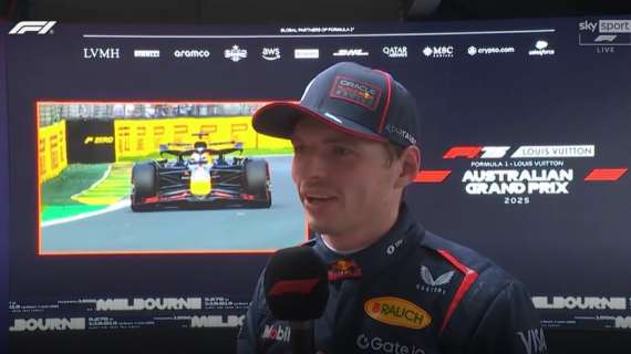 F1 | Qualifica Australia, Verstappen 3°: "Visto ieri, un gran successo. Pole persa per le gomme"