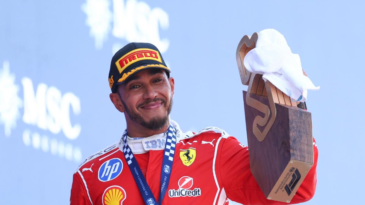 F1 | Ferrari, Hamilton vince a Barcellona: le foto del podio