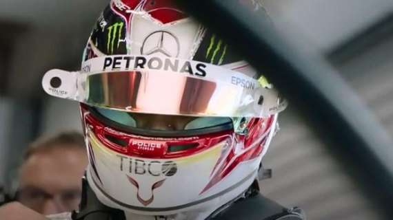 Formula 1 | Monza, Hamilton con il nastro sul collo per l'incidente