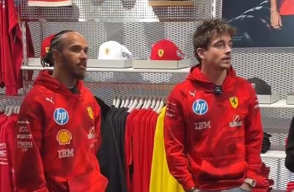F1 Formula 1 | Leclerc e Hamilton accendono Las Vegas nel PUMA Store