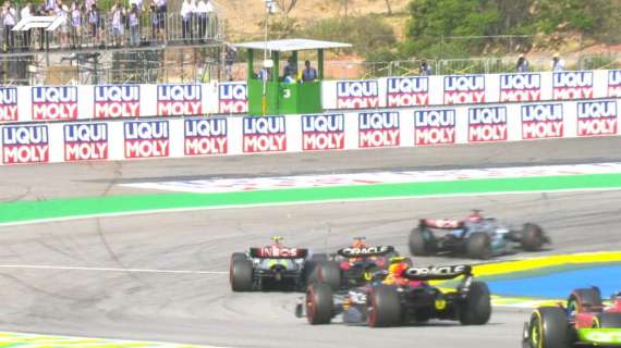 Diretta Formula 1 Brasile | Incidente Verstappen-Hamilton e Norris-Leclerc: Max e Charles ultimi