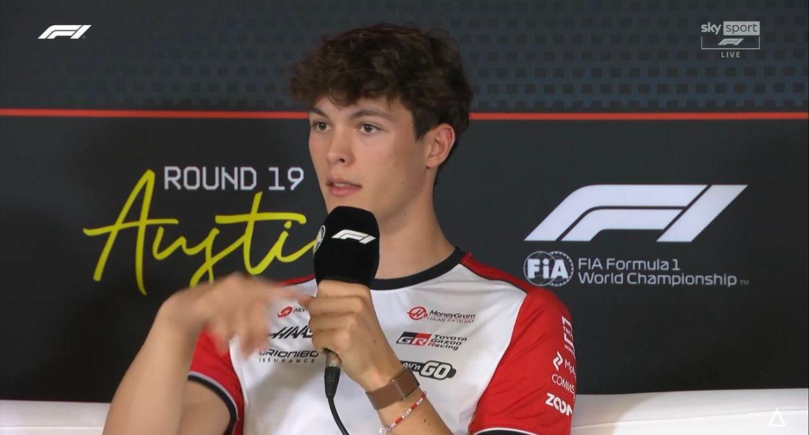 F1 News - Bearman in conferenza: "Team radio? É dura, vorrei la privacy"