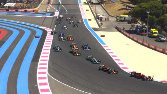 Diretta Formula 1 Francia | Partenza, Hamilton infila Perez. Super Magnussen