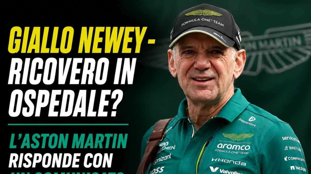 F1 | Giallo Adrian Newey: ricovero in ospedale? La risposta ufficiale della scuderia