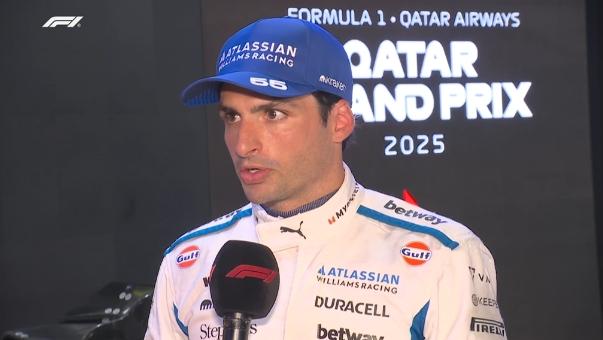 Sainz capolavoro, podio con la Williams in Qatar: "3°, tutto perfetto e..."