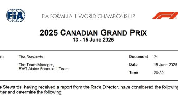 F1 | UFFICIALE FIA, warning per Leclerc, Kimi Antonelli e altri quattro piloti