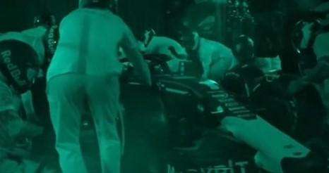 F1 | Red Bull, l'impresa: il pit-stop al buio e il tempo record
